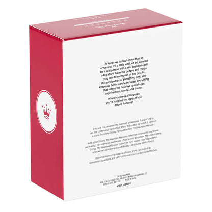 Disney The Haunted Mansion Collection The Hitchhiking Ghosts Ornament With Light and Sound