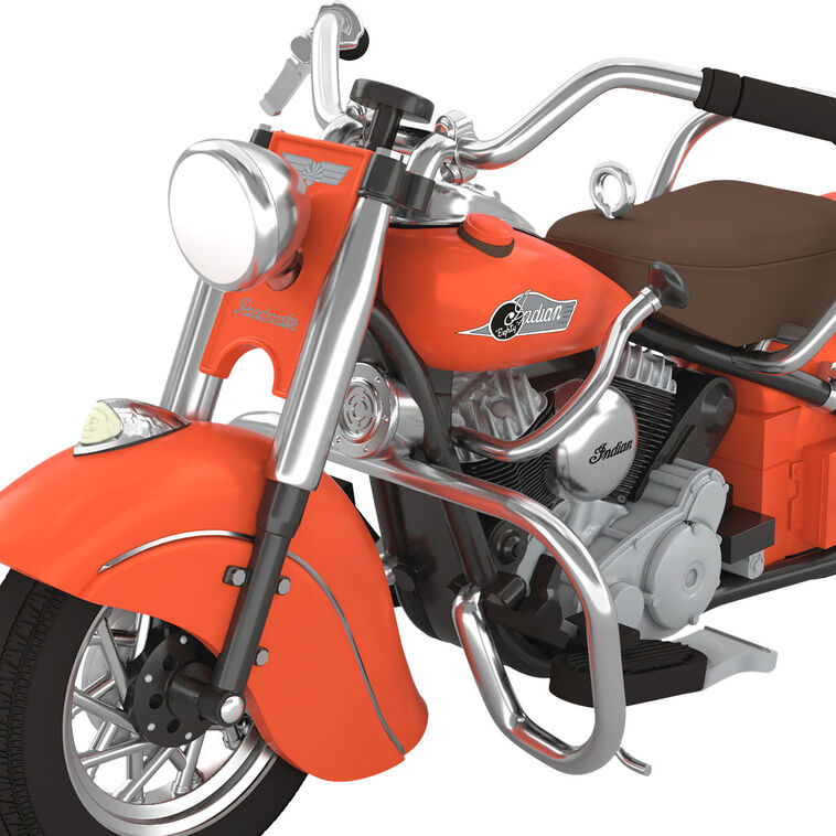 1953 Indian Chief Motorcycle 2025 Metal Ornament