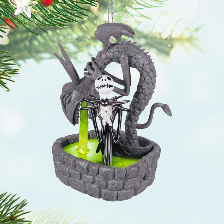 Disney Tim Burton's The Nightmare Before Christmas This Is Halloween Ornament With Light
