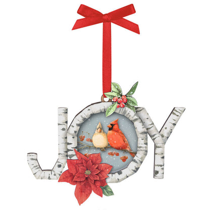 Marjolein Bastin Charming Cardinals Papercraft Ornament