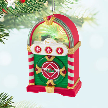 Jolly Jukebox Musical Ornament With Light