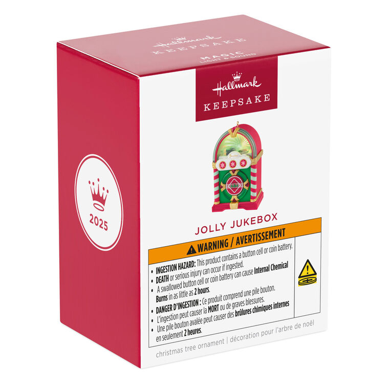 Jolly Jukebox Musical Ornament With Light