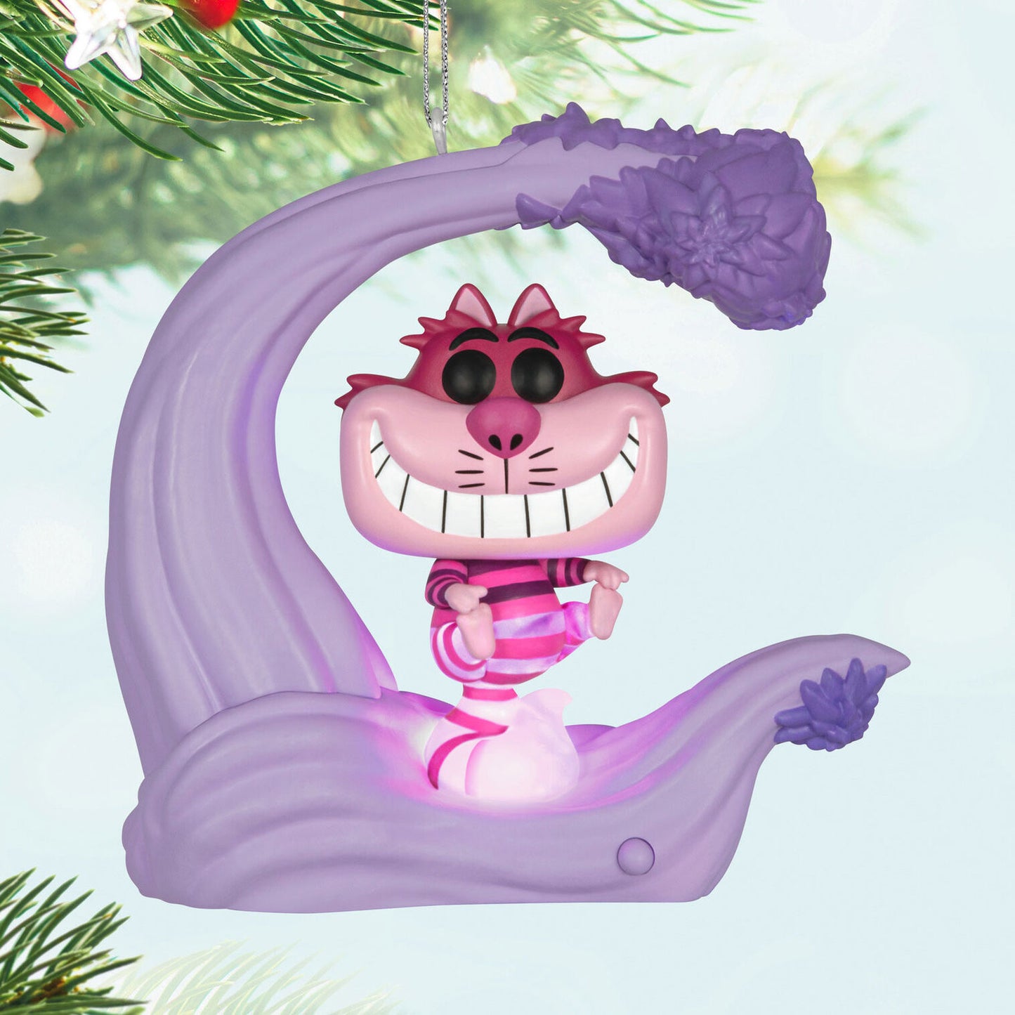 Disney Alice in Wonderland Cheshire Cat Funko POP!® Ornament With Light