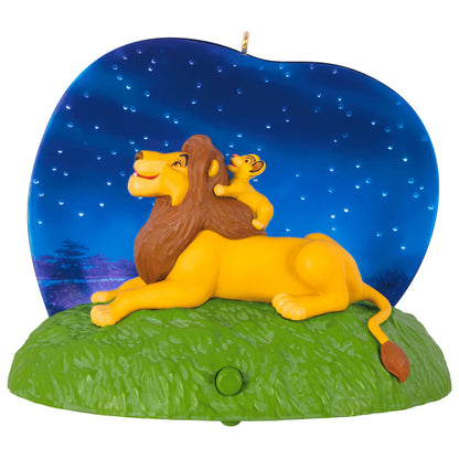 Disney The Lion King 30th Anniversary Always There to Guide You Ornament With Light and Sound