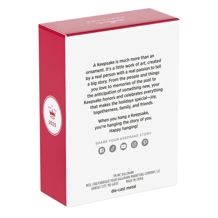 Lionel® New York Central Vanderbilt Tender Metal Ornament