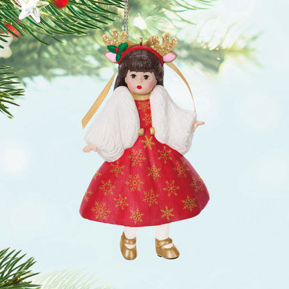 Madame Alexander® Deer Santa Ornament