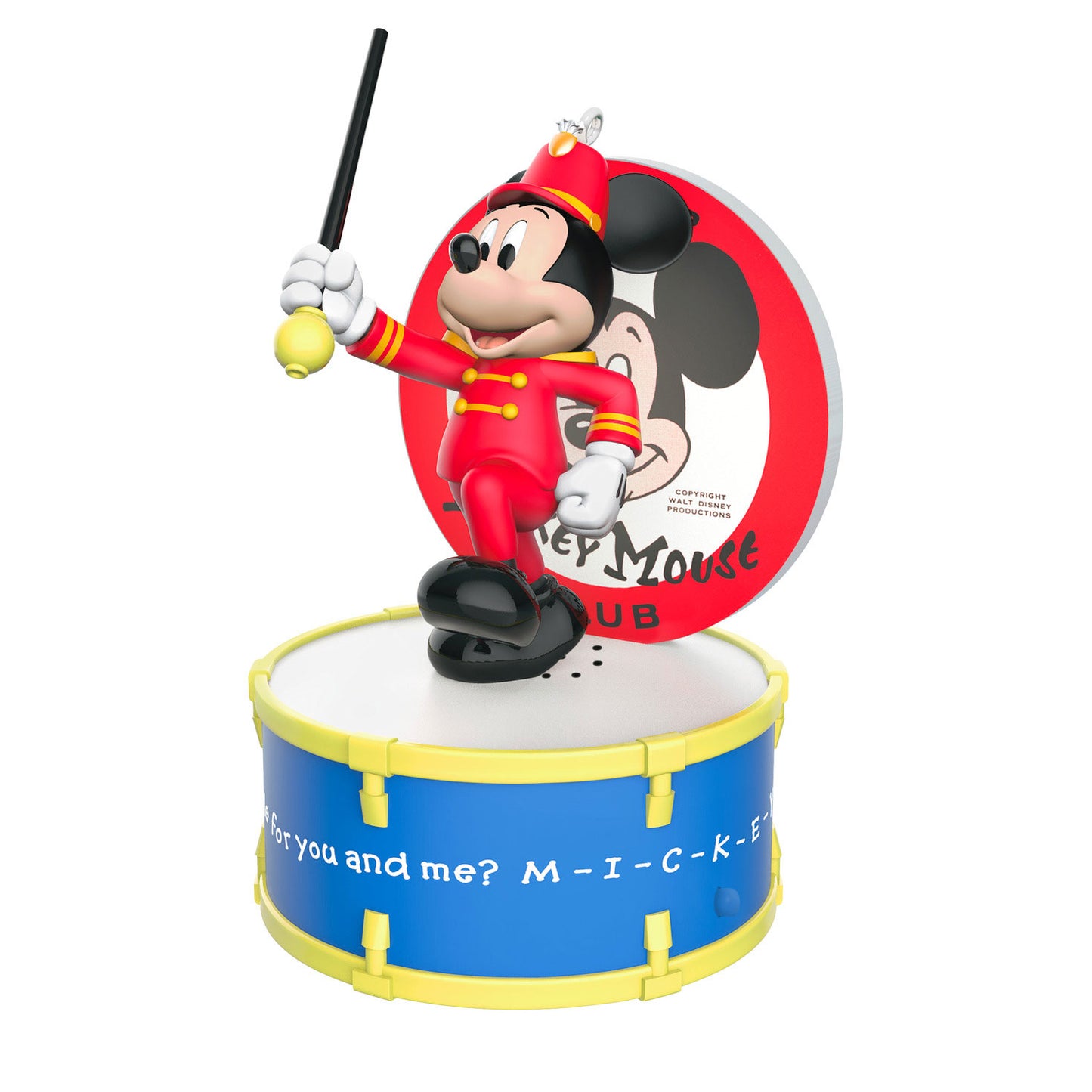 Disney The Mickey Mouse Club 70 Years of Music and Fun Musical Ornament With Light
