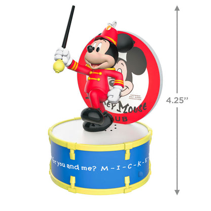 Disney The Mickey Mouse Club 70 Years of Music and Fun Musical Ornament With Light