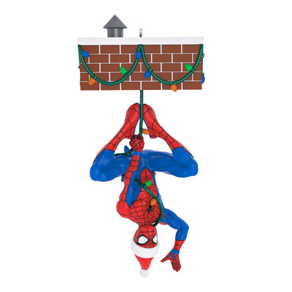 Marvel Spider-Man Peekbuster Ornament With Motion-Activated Sound