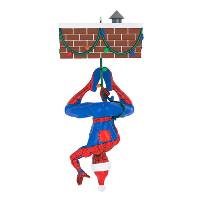 Marvel Spider-Man Peekbuster Ornament With Motion-Activated Sound