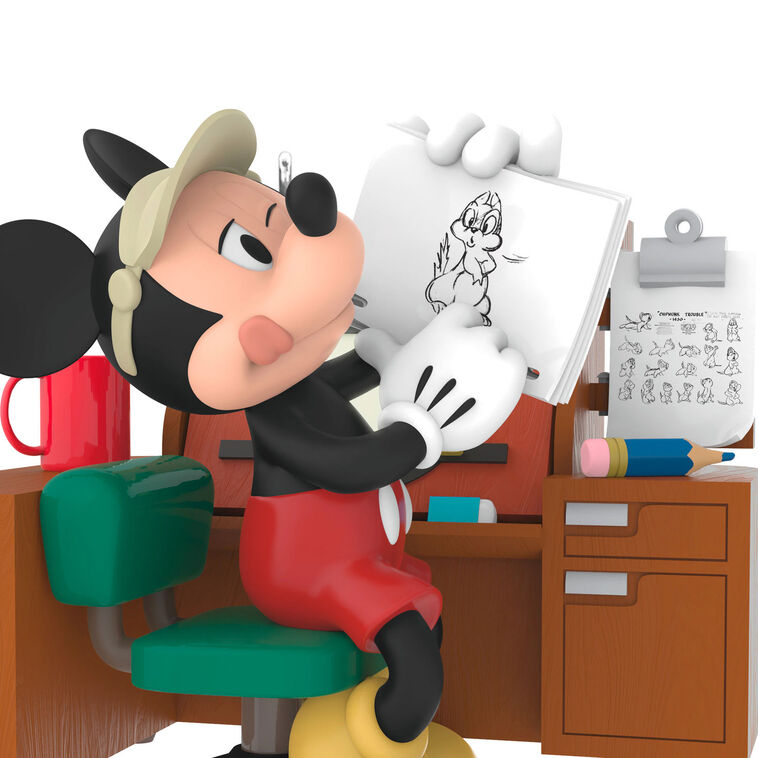Disney Mickey Mouse From Sketch to Screen Ornament