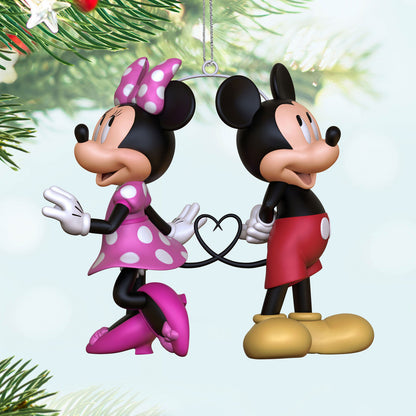 Disney Mickey and Minnie A Tail of Togetherness Ornament