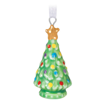 Mini O Tiny Tree! Porcelain Ornament, 1"