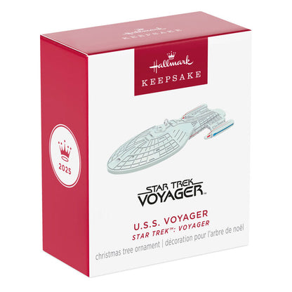 Mini Star Trek™: Voyager U.S.S. Voyager Ornament, 0.25"