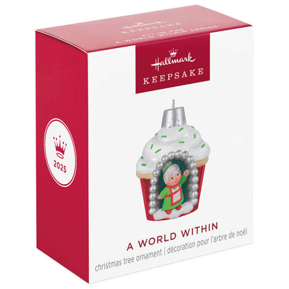 Mini A World Within Ornament, 1.5"