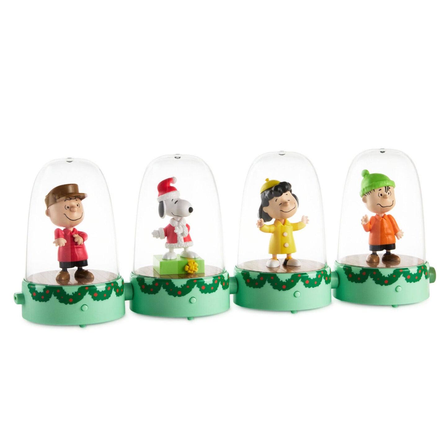 Peanuts® Happy Tappers Christmas Musical Figurines With Motion, Set of 4