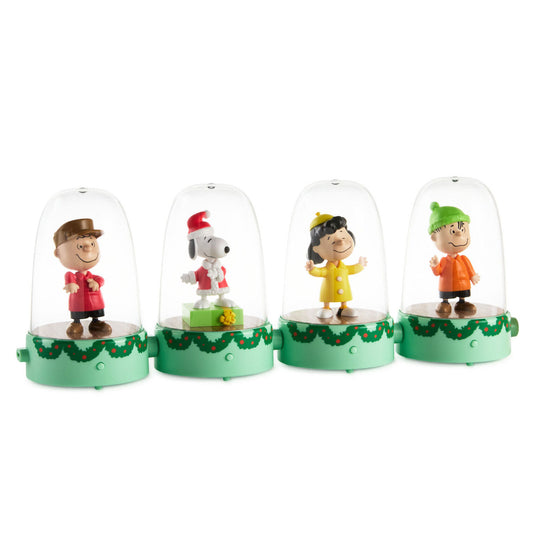 Peanuts® Happy Tappers Christmas Musical Figurines With Motion, Set of 4