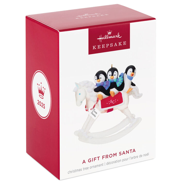 A Gift From Santa Ornament