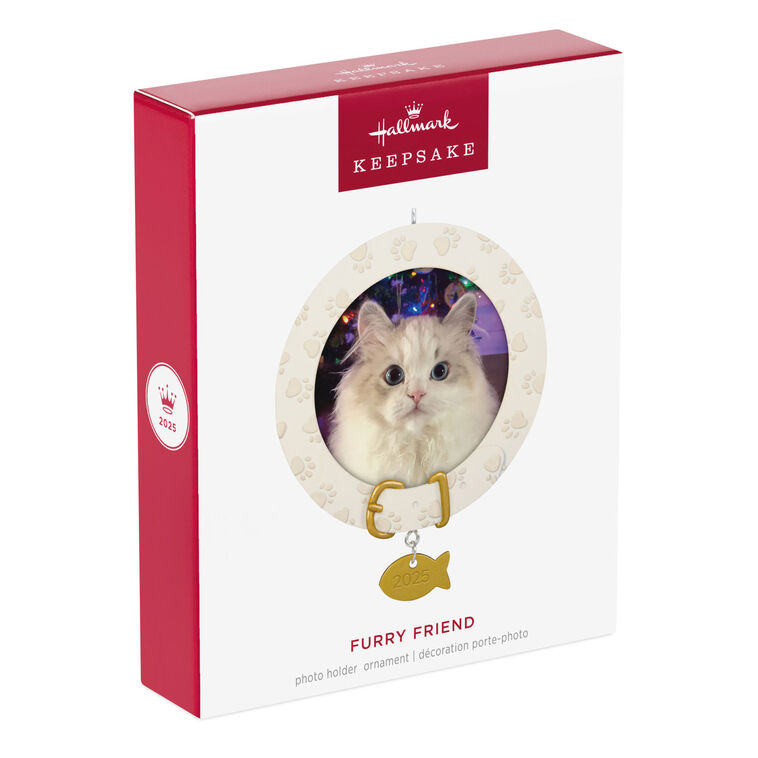 Furry Friend 2025 Photo Frame Ornament