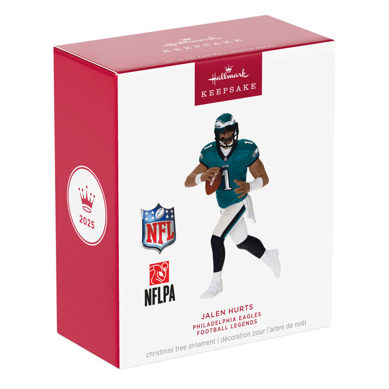 NFL Philadelphia Eagles Jalen Hurts Football Legends Ornament