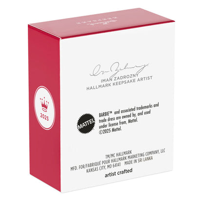 Mini Superstar Barbie™ and Superstar Christie™ Ornaments, Set of 2