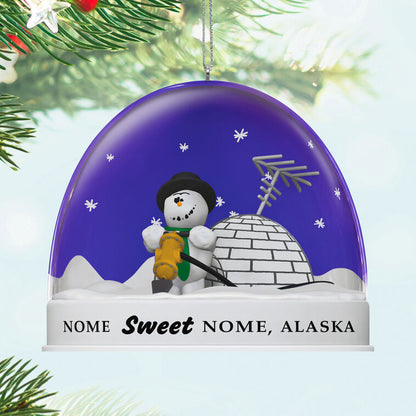 Disney/Pixar Knick Knack Snow Globe Escape Plan Ornament