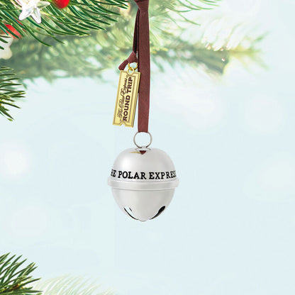 The Polar Express™ Santa's Sleigh Bell 2025 Metal Ornament