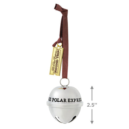 The Polar Express™ Santa's Sleigh Bell 2025 Metal Ornament