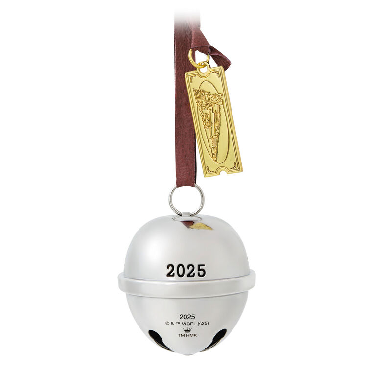 The Polar Express™ Santa's Sleigh Bell 2025 Metal Ornament
