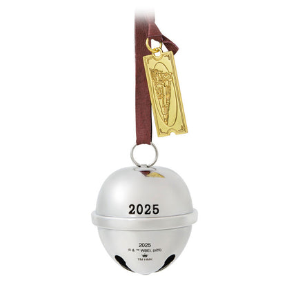 The Polar Express™ Santa's Sleigh Bell 2025 Metal Ornament