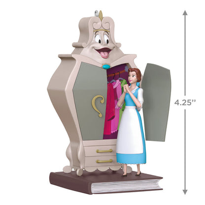 Disney Beauty and the Beast Belle With the Wardrobe Ornament