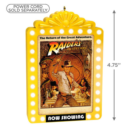 Indiana Jones™ and the Raiders of the Lost Ark™ Now Showing Ornament With Light