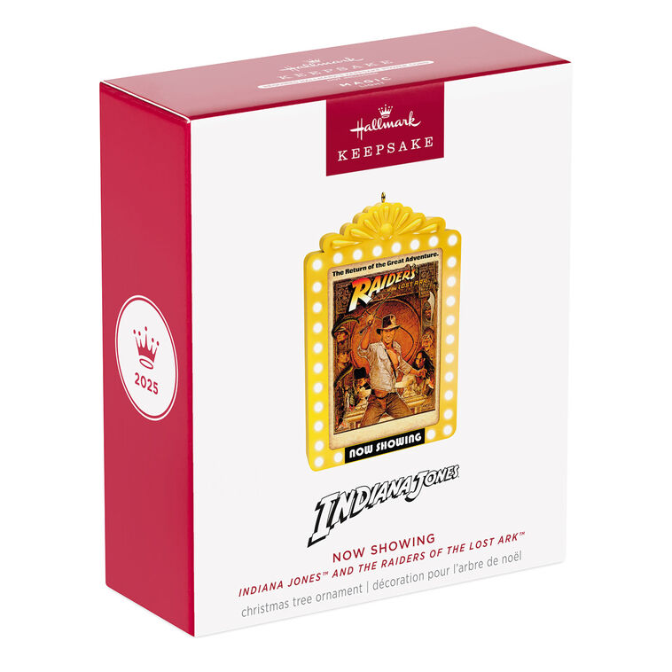 Indiana Jones™ and the Raiders of the Lost Ark™ Now Showing Ornament With Light