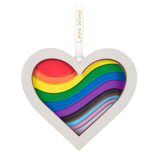 Love Wins Papercraft Ornament