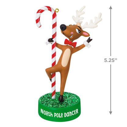 North Pole Dancer Ornament With Sound