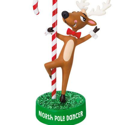 North Pole Dancer Ornament With Sound