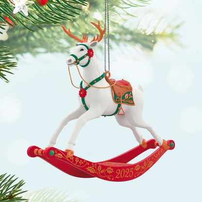 Rocking Reindeer 2025 Ornament