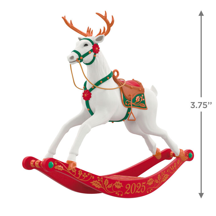 Rocking Reindeer 2025 Ornament