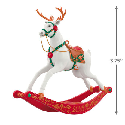Rocking Reindeer 2025 Ornament