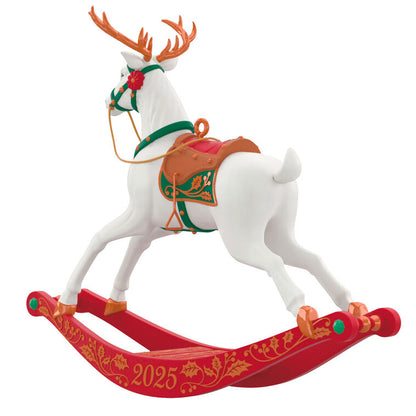 Rocking Reindeer 2025 Ornament
