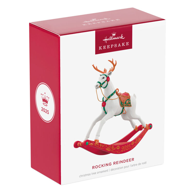 Rocking Reindeer 2025 Ornament