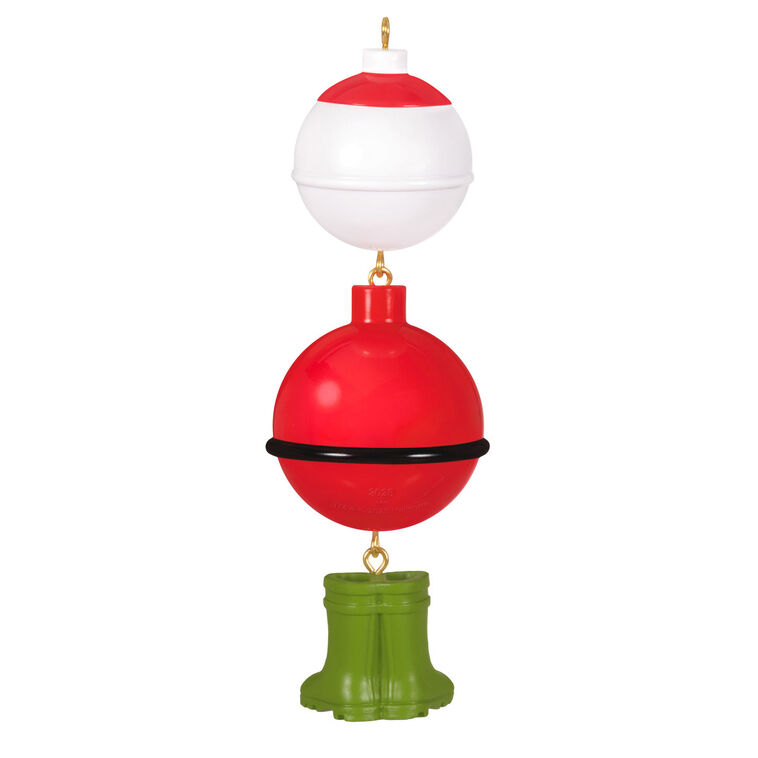 Hooked on Santa Ornament