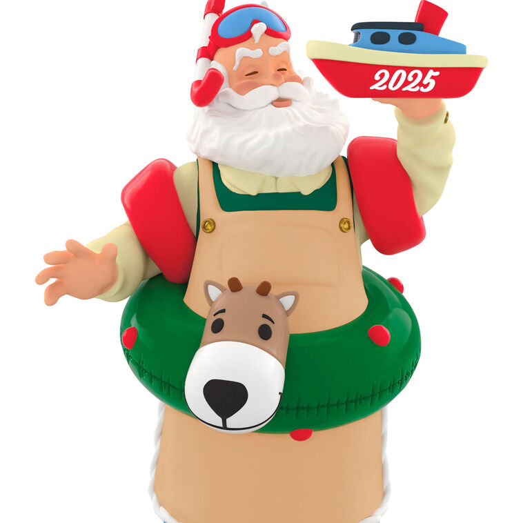 Toymaker Santa 2025 Ornament