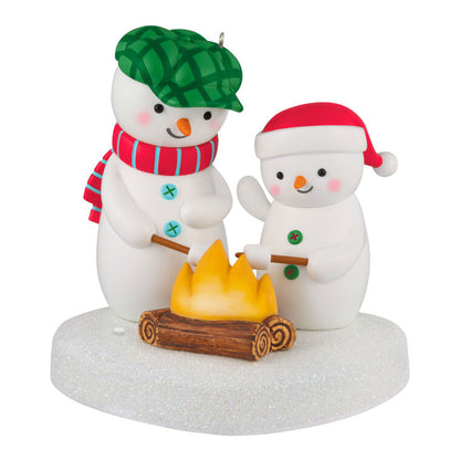 Roasting Marshmallows 2025 Musical Ornament