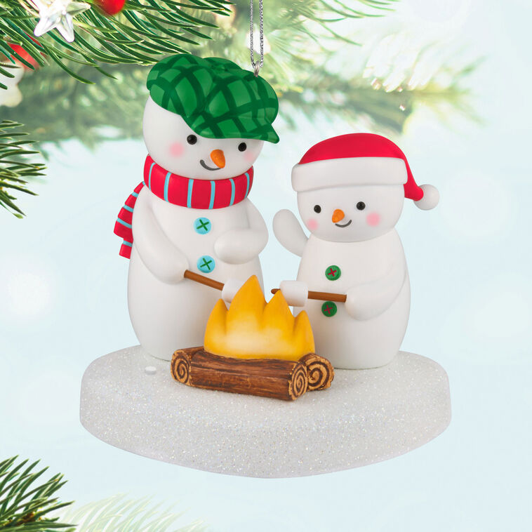Roasting Marshmallows 2025 Musical Ornament