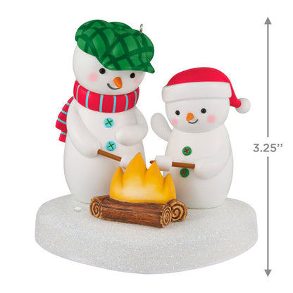 Roasting Marshmallows 2025 Musical Ornament