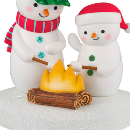 Roasting Marshmallows 2025 Musical Ornament