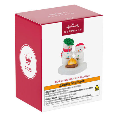 Roasting Marshmallows 2025 Musical Ornament