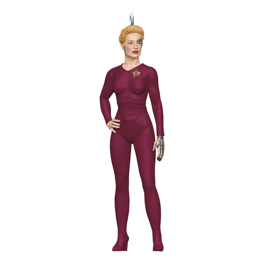 Mini Star Trek™: Voyager Seven of Nine Ornament, 1.75"