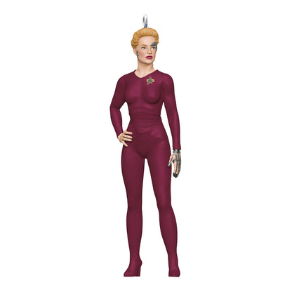 Mini Star Trek™: Voyager Seven of Nine Ornament, 1.75"